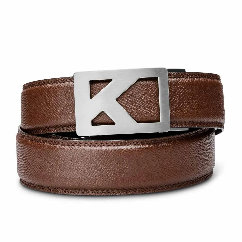 TRIBUTE BUCKLE | CLASSIC LEATHER BELT 1.37"