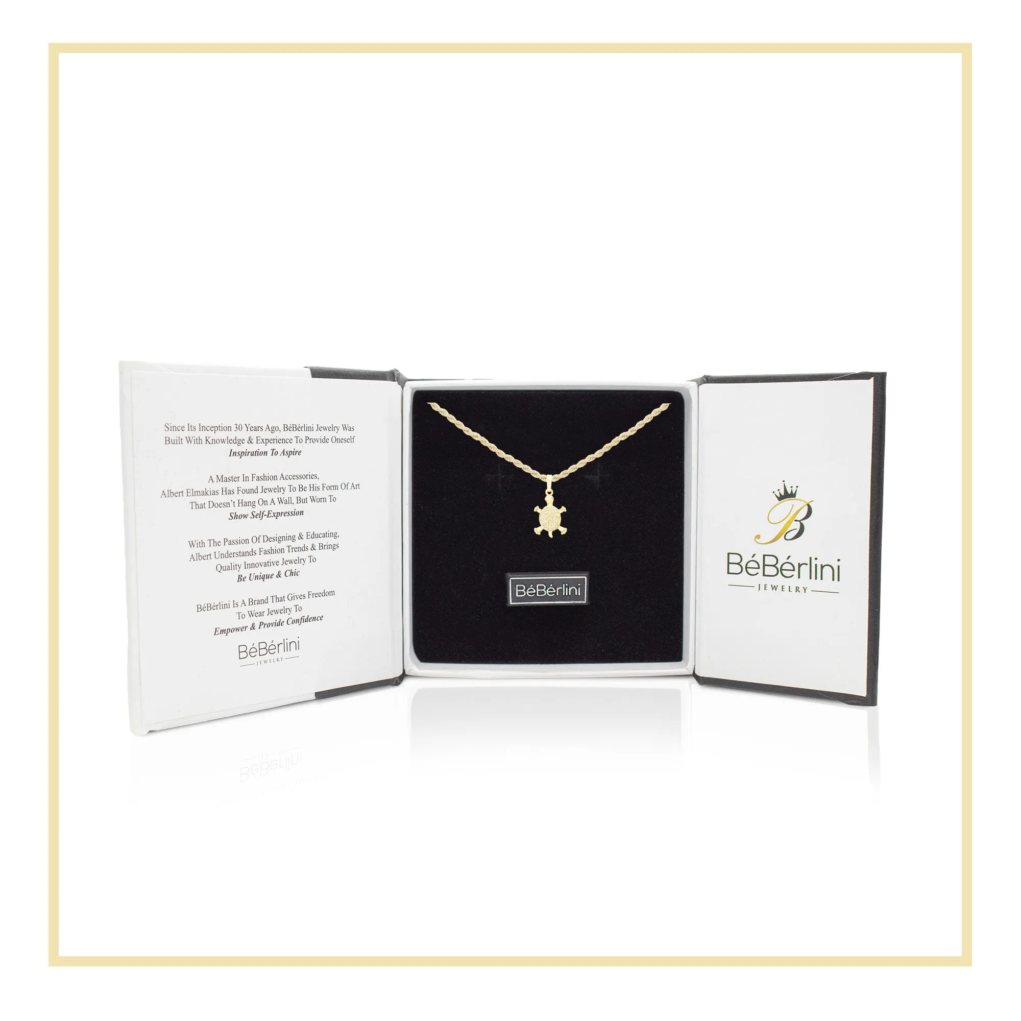 Turtle CZ Pendant 14K Anklet Bracelet Gold Filled Cubic Zirconia Charm Rope Foot Set 10" WomenJewelry