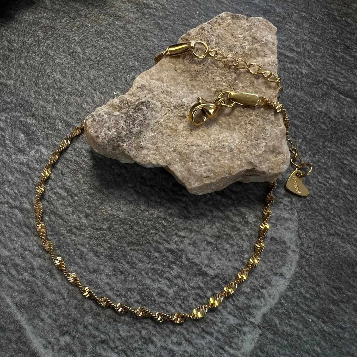 Twisted Chain Anklet