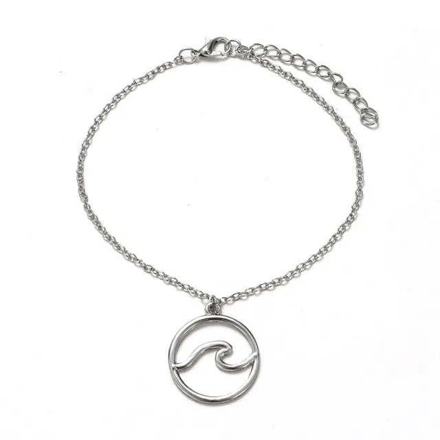 Vintage OM Rune Weave Anklets For Women 2019