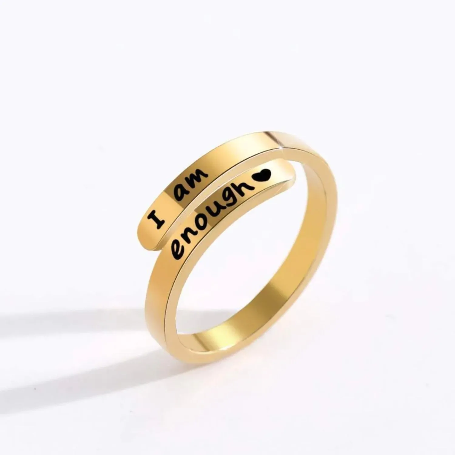 Women's Engraved Bypass Rings