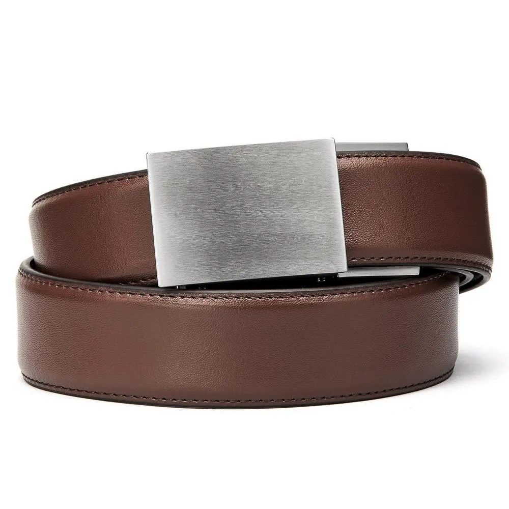 X4 STAINLESS STEEL BUCKLE | LEATHER GUN BELT 1.5"